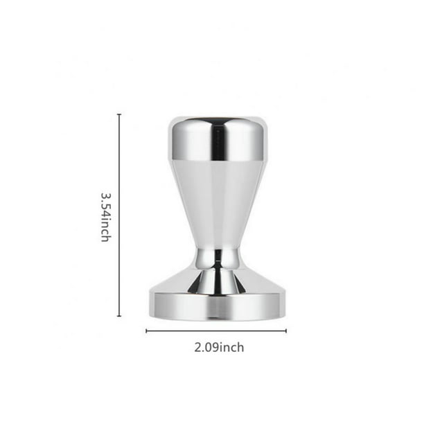 Espresso Coffee Bean Tamper Grind Pressing Stainless Steel Base Press Tool